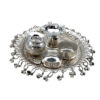 Silver thali