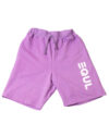 purple comfortable shorts