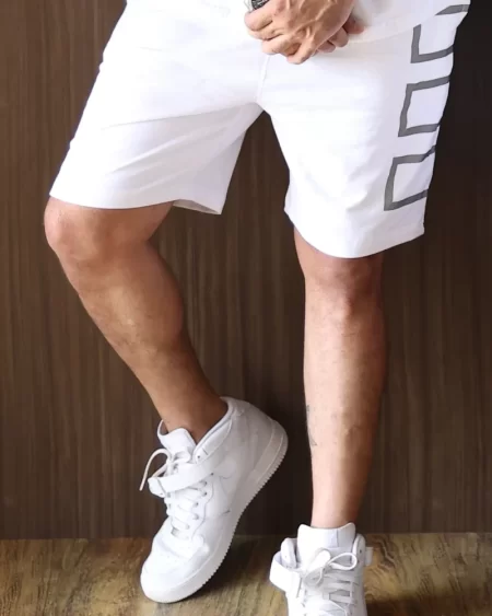 white shorts for men