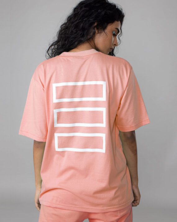 peach colored unisex tshirts