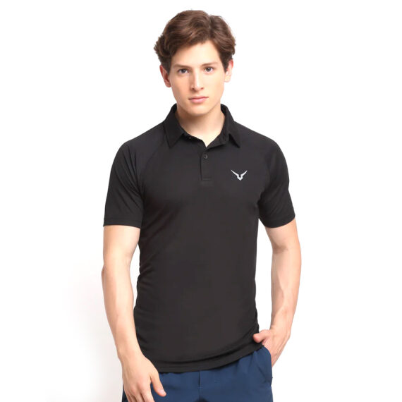 TE4496XO5-blk-1Raglan Polo Tee