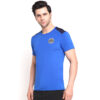 TE4508XP1-cobaltCrew Neck Tee With Shoulder Panel