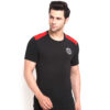 TE4508XP1-redCrew Neck Tee With Shoulder Panel