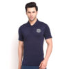 TE4509XP1-navy-1Polo With Side Panel