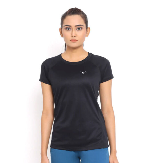 TE9027XN1-blk-1Gym Yoga Solid Tee