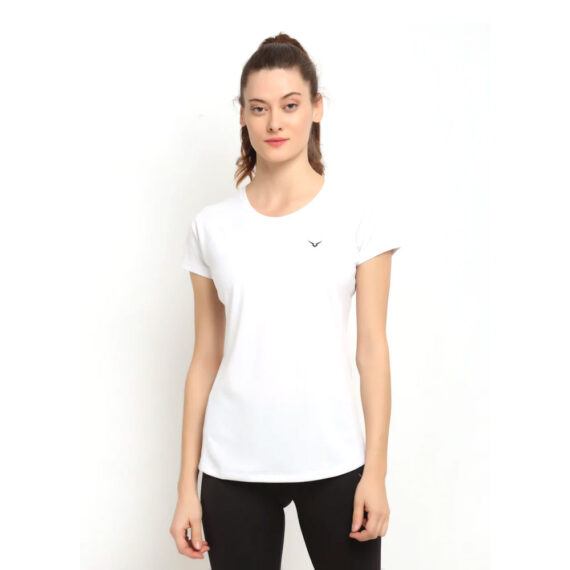 TE9027XN1-white-1Gym Yoga Solid Tee