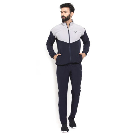 WS6039XV8-navy-grey-1Light Weight Lounge Tracksuit