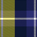 Navy Blue-Yellow-White